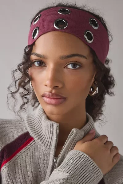 Grommet Wide Headwrap Headband