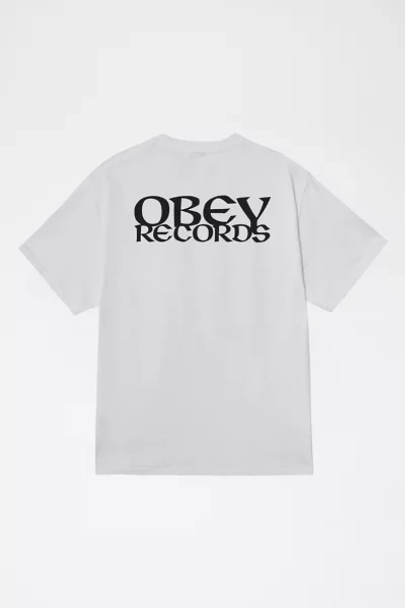 OBEY Records Ear Graphic Tee