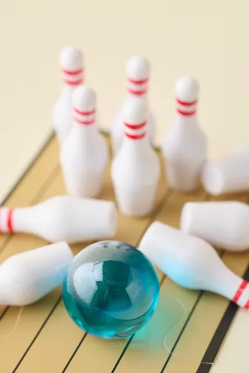 Teeny Town Miniature Bowling Game Set