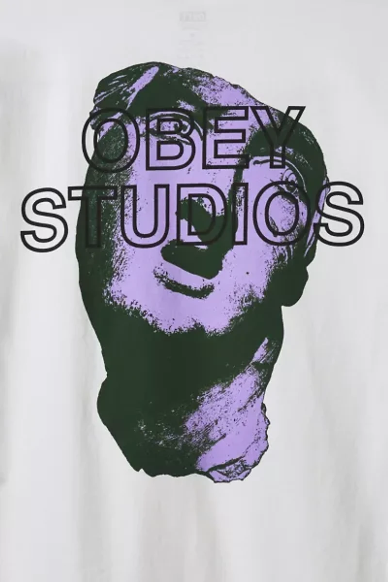 OBEY Studios Statue Graphic Tee