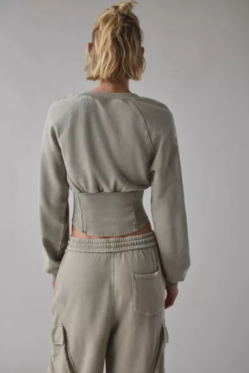 Out From Under Day-To-Day Fleece Cropped Pullover