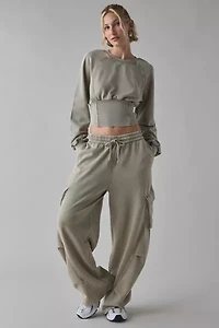 Out From Under Day-To-Day Fleece Cropped Pullover