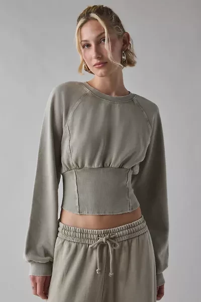 Out From Under Day-To-Day Fleece Cropped Pullover