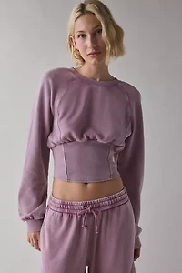 Out From Under Day-To-Day Fleece Cropped Pullover