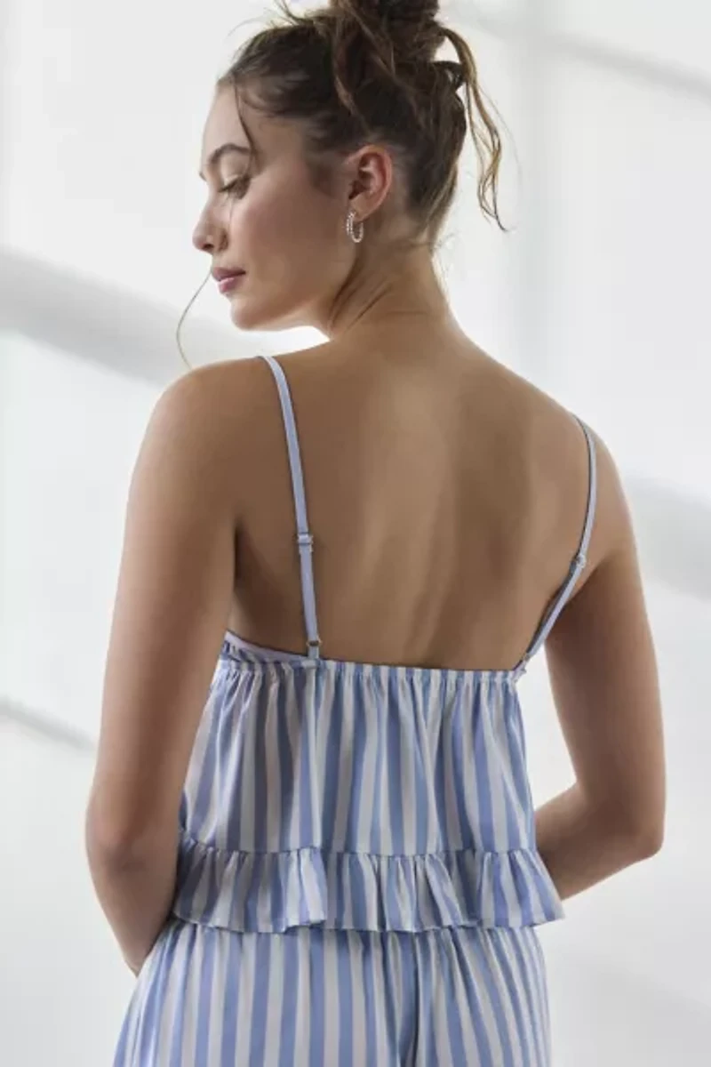 Out From Under Eloise Satin Flyaway Babydoll Cami