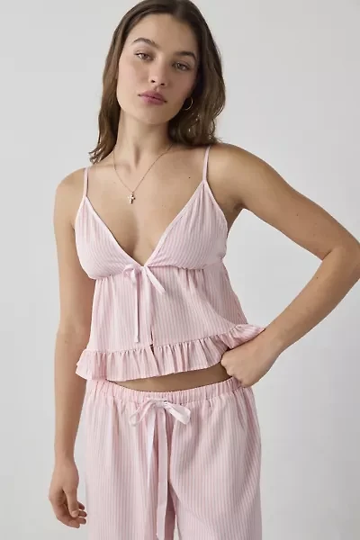 Out From Under Eloise Satin Flyaway Babydoll Cami