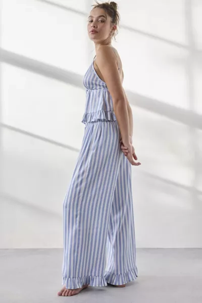 Out From Under Eloise Satin Ruffle PJ Pants