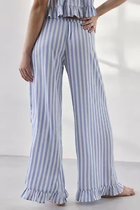 Out From Under Eloise Satin Ruffle PJ Pants