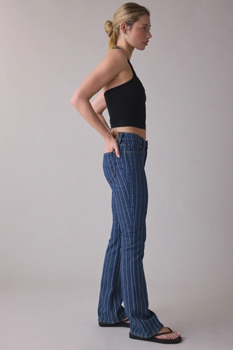 Lee Sonic Speed Stripe Mid-Rise Bootcut Jean