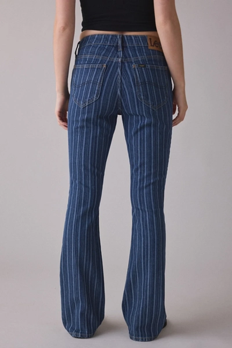 Lee Sonic Speed Stripe Mid-Rise Bootcut Jean