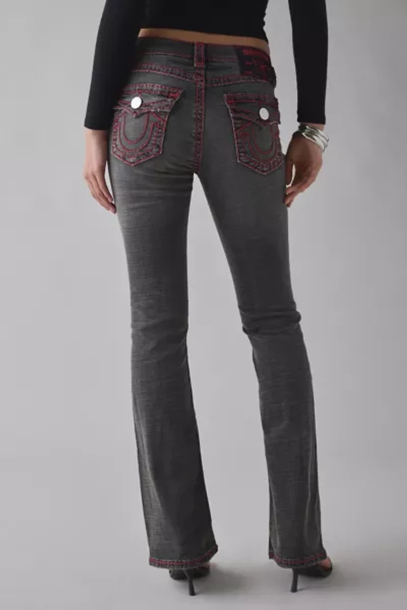 True Religion Becca Super T Mid-Rise Bootcut Jean