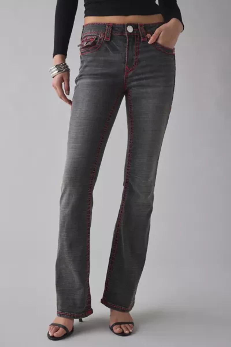 True Religion Becca Super T Mid-Rise Bootcut Jean