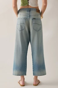 Lee Button-Fly Crop High-Rise Loose Jean
