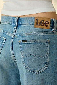 Lee Lace Side Seam Low-Slung Slouch Jean
