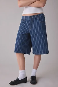 Lee Sonic Speed Stripe Long Denim Short