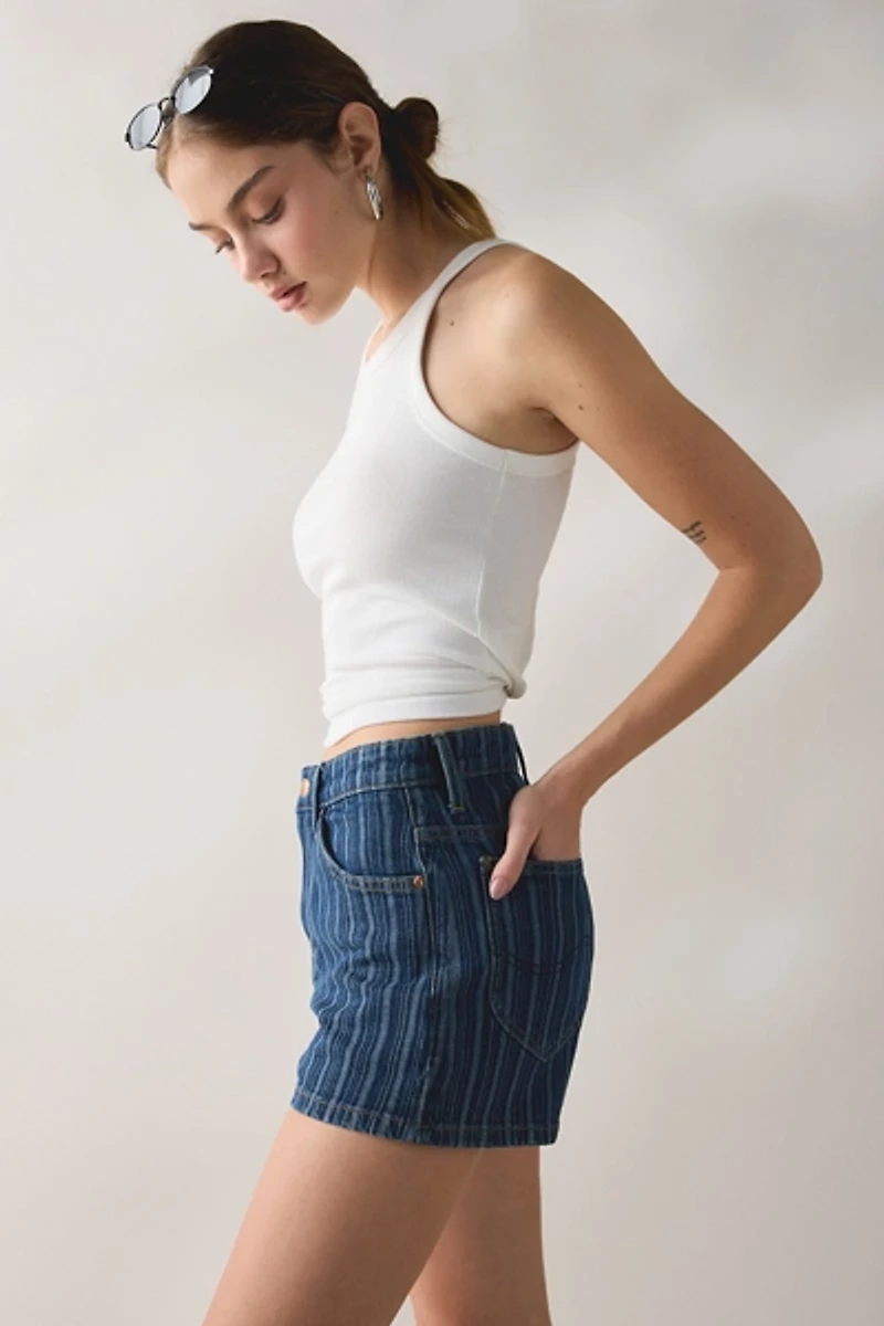 Lee Sonic Speed Stripe 3" Denim Short