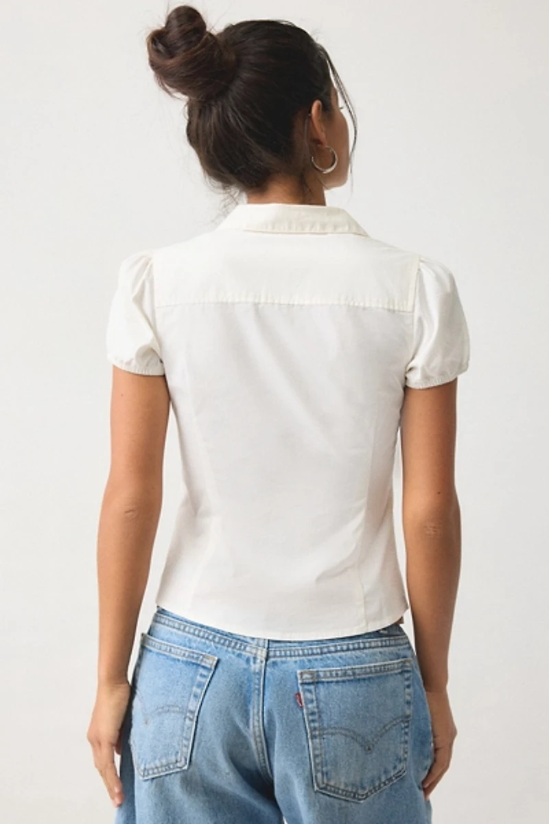 Kimchi Blue Chloe Button-Down Blouse