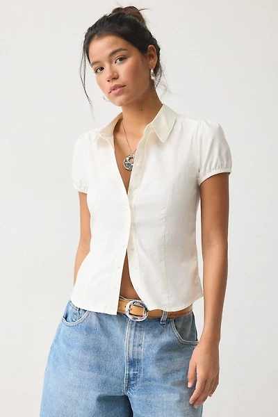 Kimchi Blue Chloe Button-Down Blouse