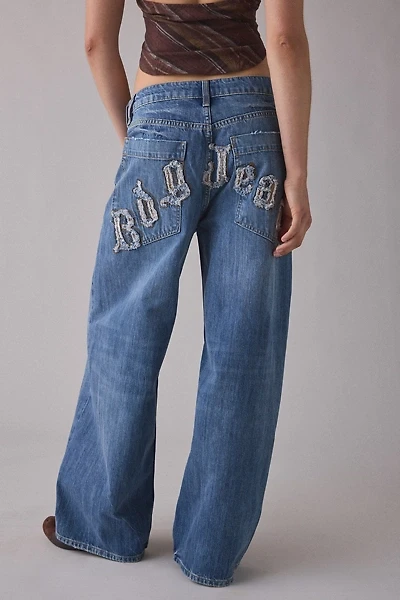 BDG Jaya Back Graphic Baggy Boyfriend Jean