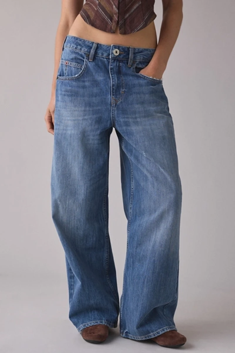 BDG Jaya Back Graphic Baggy Boyfriend Jean