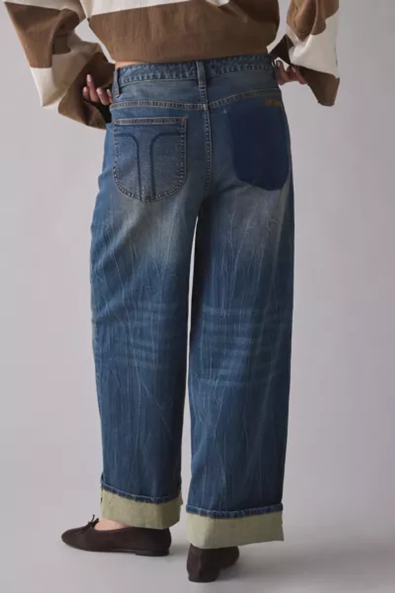 The Tales Selvedge Denim Cross Over Slouch Jean