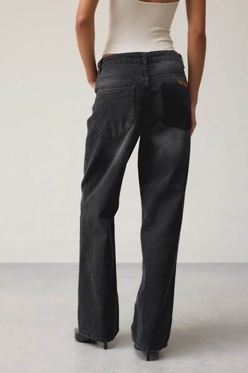 The Tales Oxford Rolled Waist Low-Rise Relaxed Jean