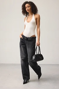 The Tales Oxford Rolled Waist Low-Rise Relaxed Jean