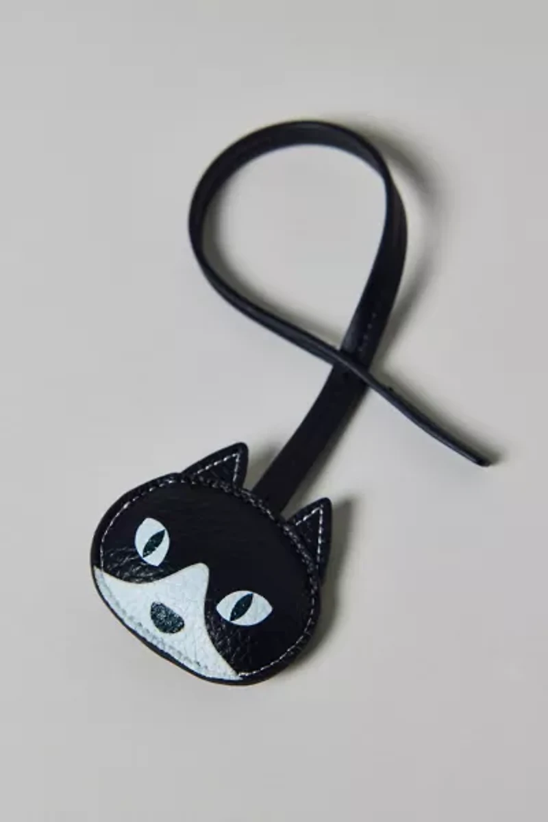 Icon Puffy Faux Leather Bag Charm