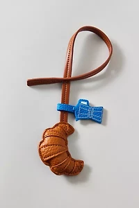 Icon Puffy Faux Leather Bag Charm