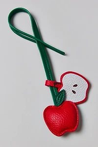 Icon Puffy Faux Leather Bag Charm