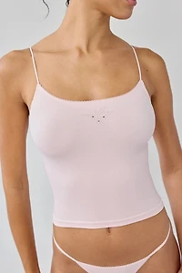 Out From Under Perfect Pointelle Seamless Knit Cami + Thong 2-Piece Set