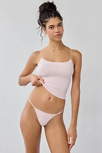 Out From Under Perfect Pointelle Seamless Knit Cami + Thong 2-Piece Set