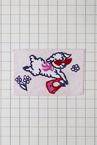 Little Lamb Printed Bath Mat