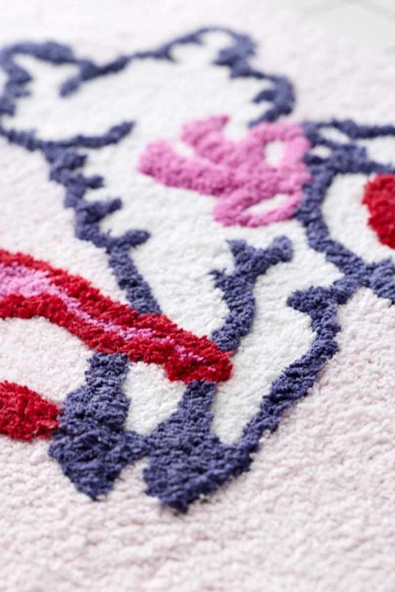 Little Lamb Printed Bath Mat