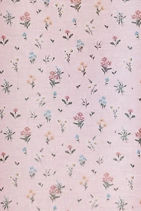 Ditsy Floral Patterned Shower Curtain