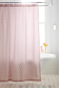 Ditsy Floral Patterned Shower Curtain