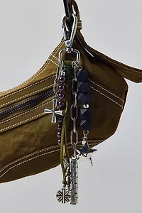 Charm Cluster Boho Keychain