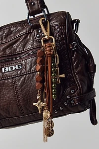 Charm Cluster Boho Keychain