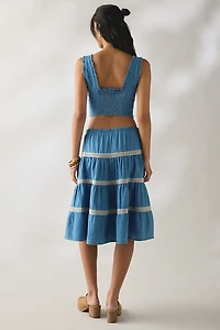 Kimchi Blue Market Morning Skirt 2-Piece Set