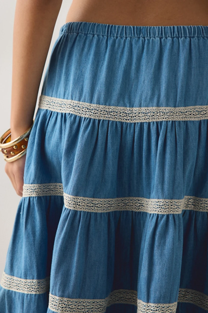 Kimchi Blue Market Morning Skirt 2-Piece Set