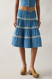 Kimchi Blue Market Morning Skirt 2-Piece Set