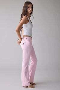 True Religion Becca Fairytale Super T Flap Mid-Rise Bootcut Jean