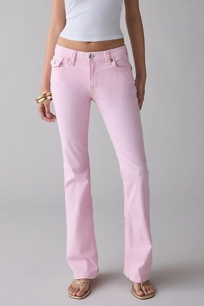 True Religion Becca Fairytale Super T Flap Mid-Rise Bootcut Jean