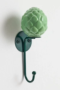 Artichoke Ceramic Wall Hook