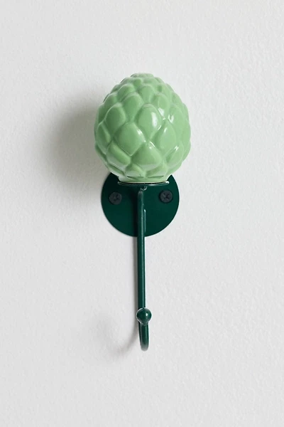 Artichoke Ceramic Wall Hook