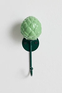 Artichoke Ceramic Wall Hook