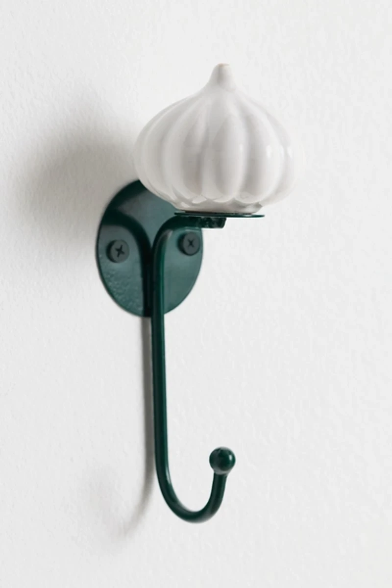Garlic Ceramic Wall Hook