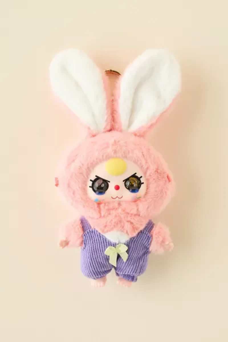 Baby Three Rabbit Macaron Cute Bunny Series Blind Box Plushie Keychain