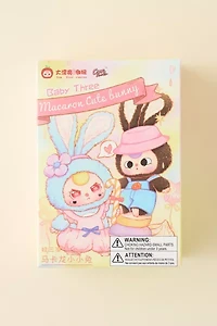 Baby Three Rabbit Macaron Cute Bunny Series Blind Box Plushie Keychain