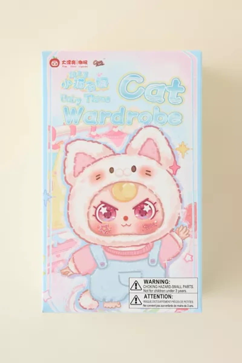 Baby Three Cat Wardrobe Series Blind Box Plushie Keychain